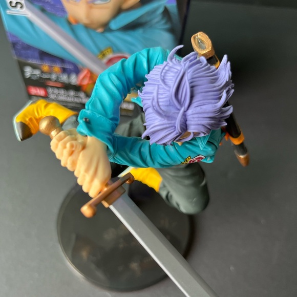 BANDAI BANPRESTO DRAGON BALL SCULTURES COLOSSEUM 4 VOL 5 TRUNKS FIGURE - Picture 5 of 11